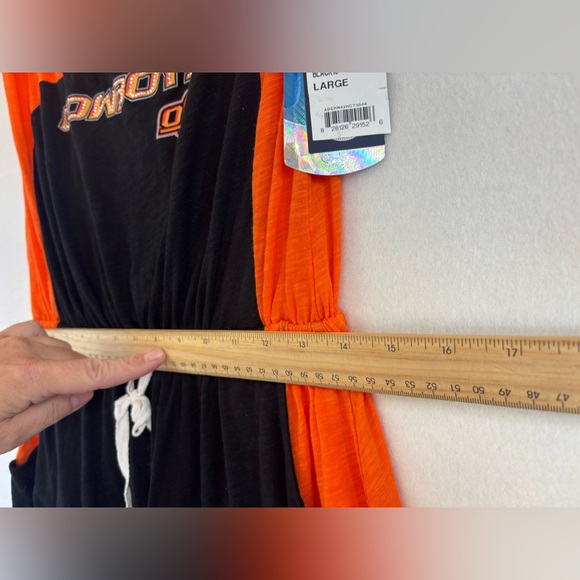 OKLAHOMA STATE‎ University Dress OSU Cowboy NEW Strapless Short Large Swim Cover - Picture 10 of 12